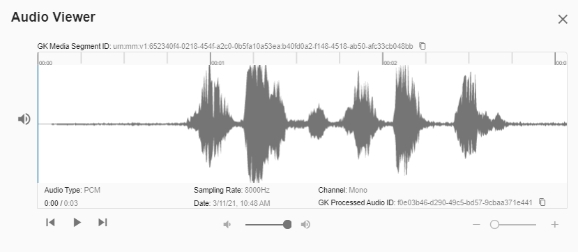 Audio Viewer